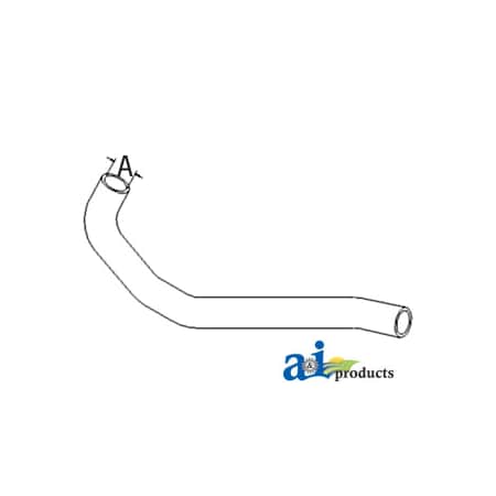 A & I Products Radiator Hose, Upper 20" x1.5" x1.5" A-6563828